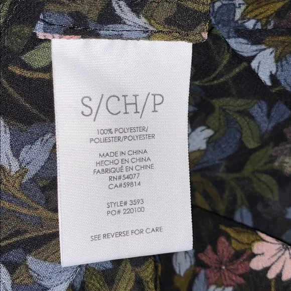 Cabi Floret Floral Blouse - Picture 7 of 7